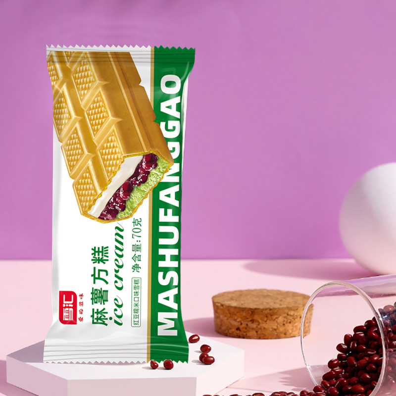 红豆糯米口味麻薯方糕